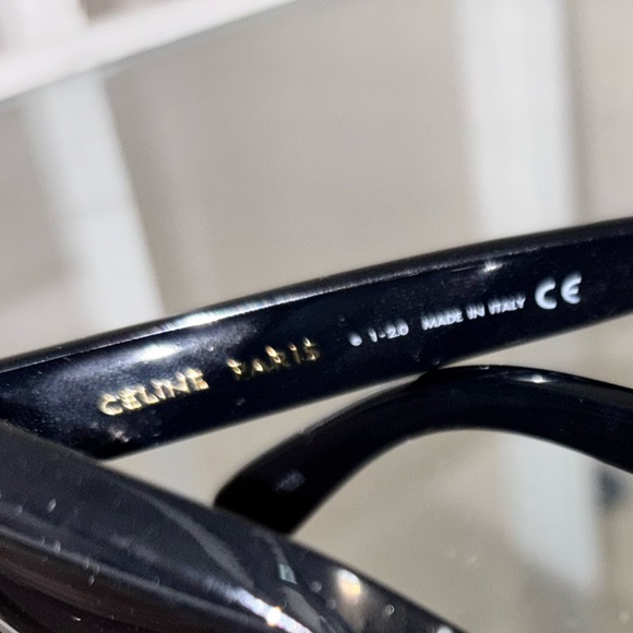 Celine Black Square Sunglasses
